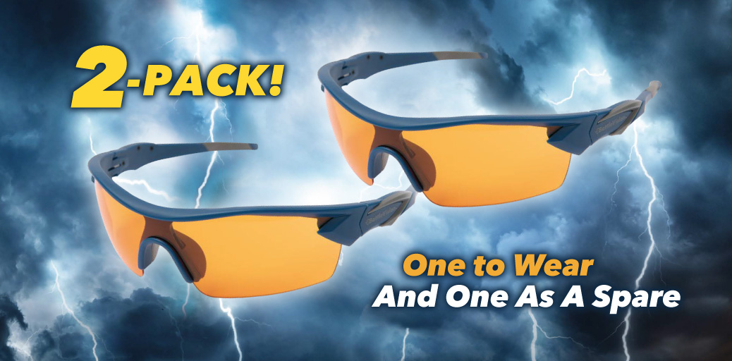 BattleVision Storm Bad Weather Glasses That Reduces Glare
